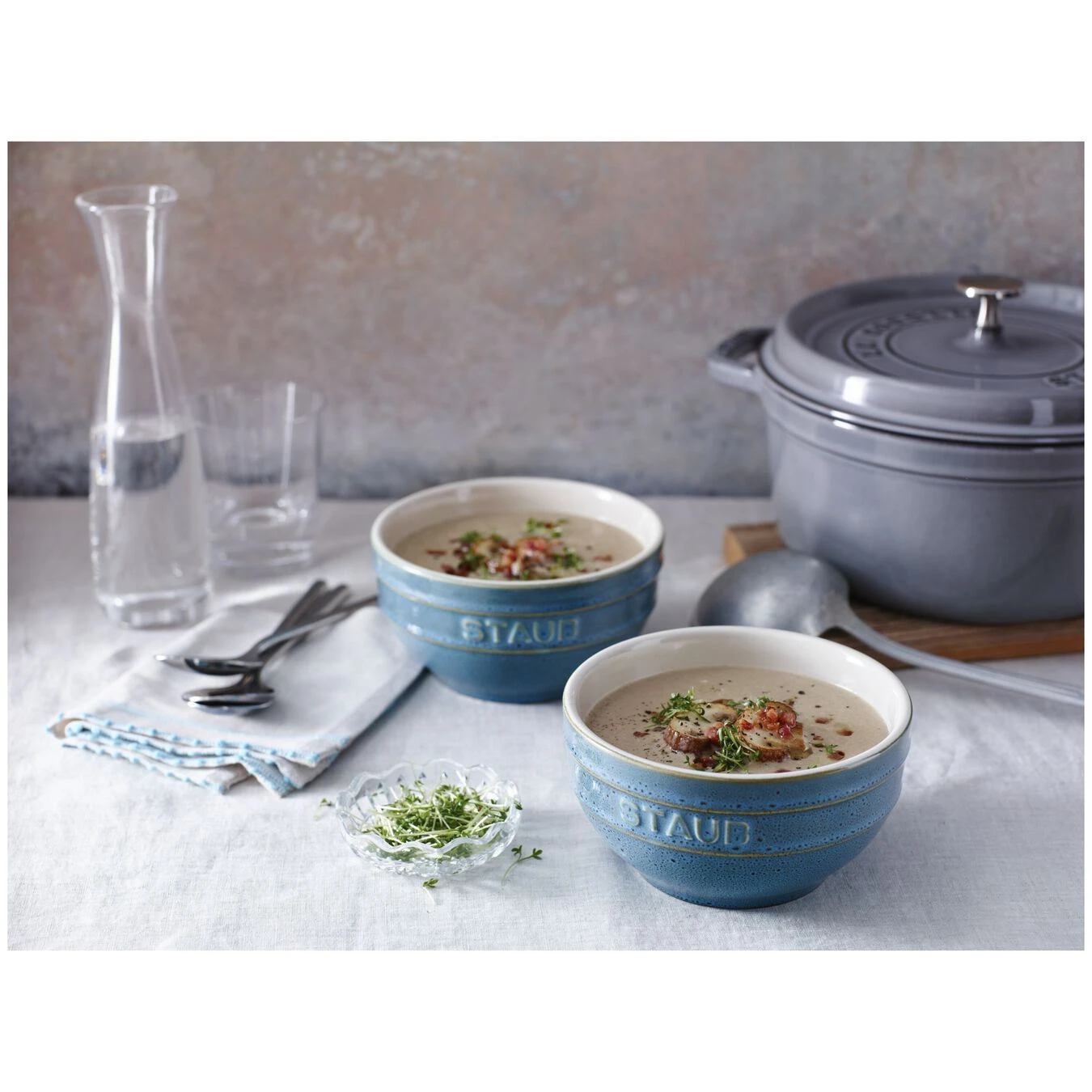 Staub Schüssel 14 Cm, Keramik, Antik-Türkis 4 Staub Schüssel 14 Cm, Keramik, Antik-Türkis - Image 4