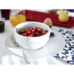 Staub Schüssel 12 Cm, Keramik, Reinweiß -Staub 000017142