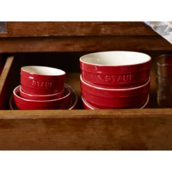 Staub Schüssel 14 Cm, Keramik, Kirsch-Rot -Staub 000017329