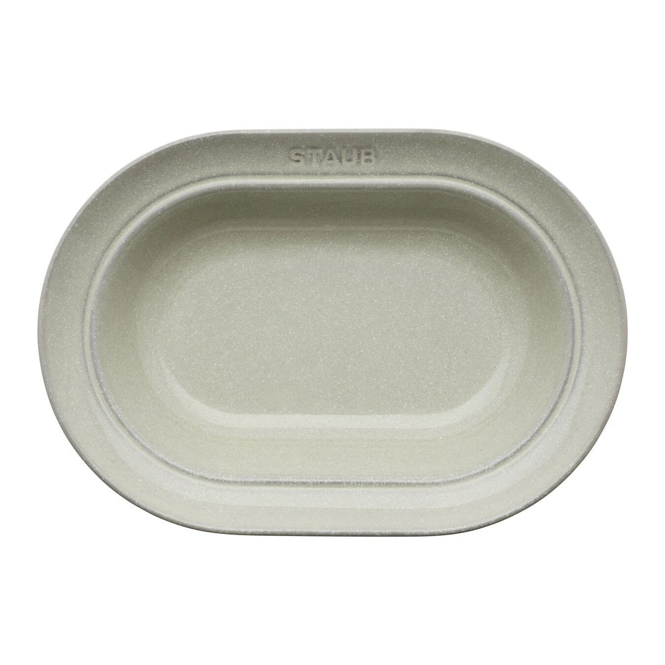 Staub Teller 25 Cm, Keramik, Weisser Trüffel 2 Staub Teller 25 Cm, Keramik, Weisser Trüffel – Bild 2