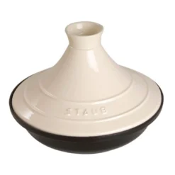 Staub Tajine 20 Cm, Gusseisen, Cream