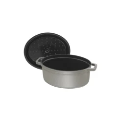 Staub Cocotte 33 Cm, Oval, Graphit-Grau, Gusseisen 7 Staub Cocotte 33 Cm, Oval, Graphit-Grau, Gusseisen -Staub 40500 236 0 5 2