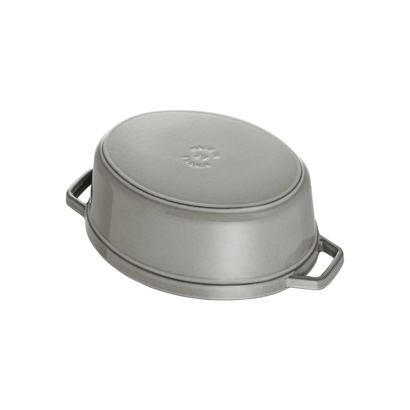 Staub Cocotte 15 Cm, Oval, Graphit-Grau, Gusseisen 5 Staub Cocotte 15 Cm, Oval, Graphit-Grau, Gusseisen – Bild 5