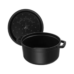 Staub Cocotte 34 Cm, Rund, Schwarz, Gusseisen -Staub 40500 241 0 6 3