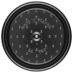 Staub Cocotte 24 Cm, Rund, Weisser Trüffel, Gusseisen -Staub 40501 412 0 6