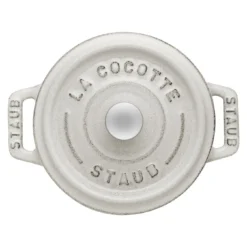 Staub Mini Cocotte 10 Cm, Rund, Weisser Trüffel, Gusseisen 8 Staub Mini Cocotte 10 Cm, Rund, Weisser Trüffel, Gusseisen -Staub 40501408 3