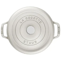 Staub Cocotte 22 Cm, Rund, Weisser Trüffel, Gusseisen -Staub 40501411 2