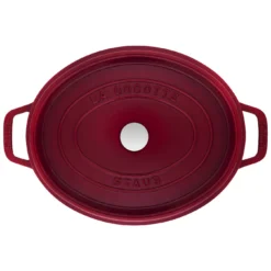 Staub Cocotte 31 Cm, Oval, Bordeaux, Gusseisen -Staub 40502 279 0 000000228