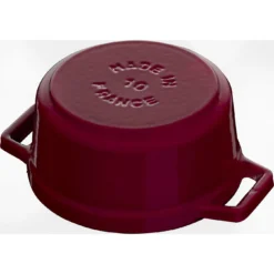 Staub Mini Cocotte 10 Cm, Rund, Bordeaux, Gusseisen -Staub 40502 281 0 4