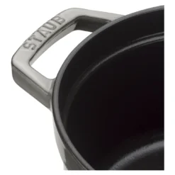 Staub Cocotte 34 Cm, Rund, Graphit-Grau, Gusseisen -Staub 40502 303 2