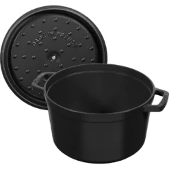 Staub Cocotte Tief 24 Cm, Rund, Schwarz, Gusseisen 10 Staub Cocotte Tief 24 Cm, Rund, Schwarz, Gusseisen -Staub 40502285 5