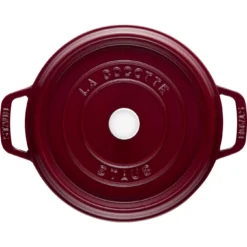 Staub Cocotte 20 Cm, Rund, Bordeaux, Gusseisen 8 Staub Cocotte 20 Cm, Rund, Bordeaux, Gusseisen -Staub 40502292 3