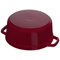 Staub Cocotte 20 Cm, Rund, Bordeaux, Gusseisen 9 Staub Cocotte 20 Cm, Rund, Bordeaux, Gusseisen -Staub 40502292 4