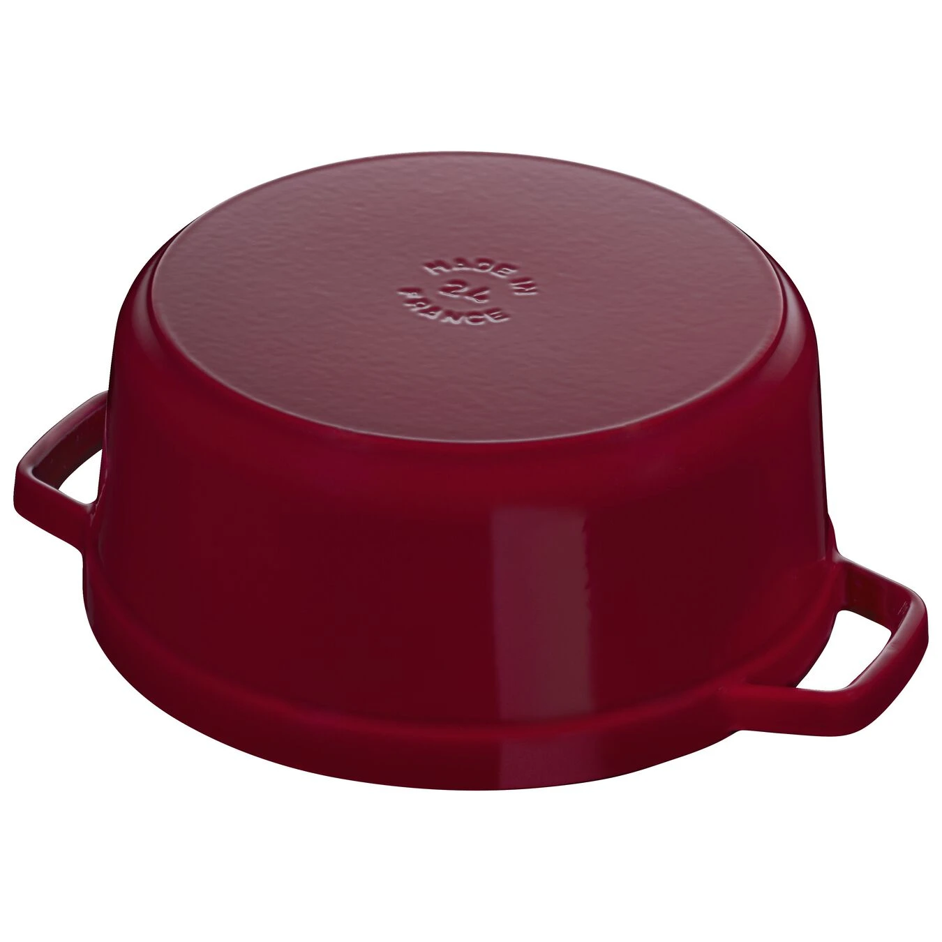 Staub Cocotte 20 Cm, Rund, Bordeaux, Gusseisen 4 Staub Cocotte 20 Cm, Rund, Bordeaux, Gusseisen – Bild 4