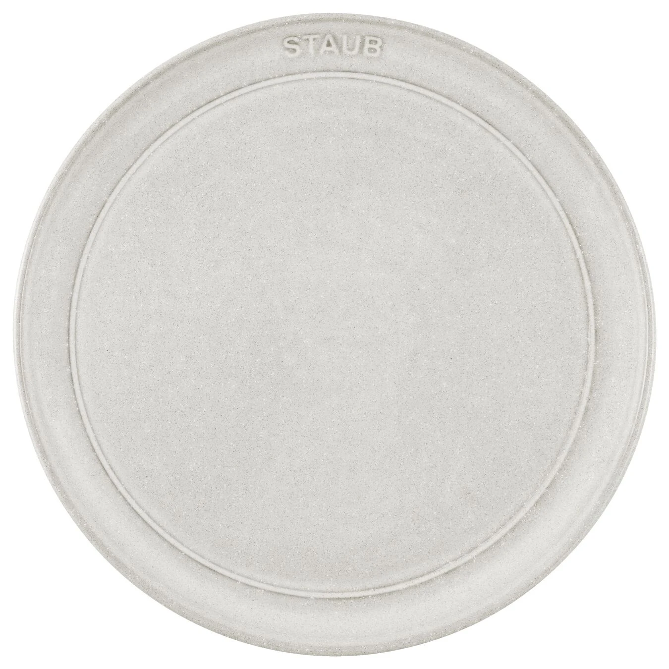 Staub Teller Flach 22 Cm, Keramik, Weisser Trüffel 2 Staub Teller Flach 22 Cm, Keramik, Weisser Trüffel – Bild 2