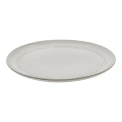 Staub Teller Flach 20 Cm, Keramik, Weisser Trüffel