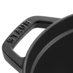 Staub Cocotte 41 Cm, Oval, Schwarz, Gusseisen -Staub 40509 315 0 6 2