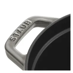 Staub Cocotte 29 Cm, Oval, Graphit-Grau, Gusseisen -Staub 40509 317 0 3