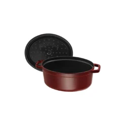 Staub Cocotte 29 Cm, Oval, Grenadine-Rot, Gusseisen 9 Staub Cocotte 29 Cm, Oval, Grenadine-Rot, Gusseisen -Staub 40509 364 0 5 1