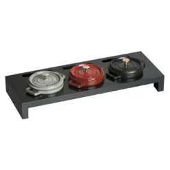Staub Servierbrett Für 3 Mini-Cocottes, 42 Cm X 16 Cm, Fiberholz -Staub 40509 374 0 3