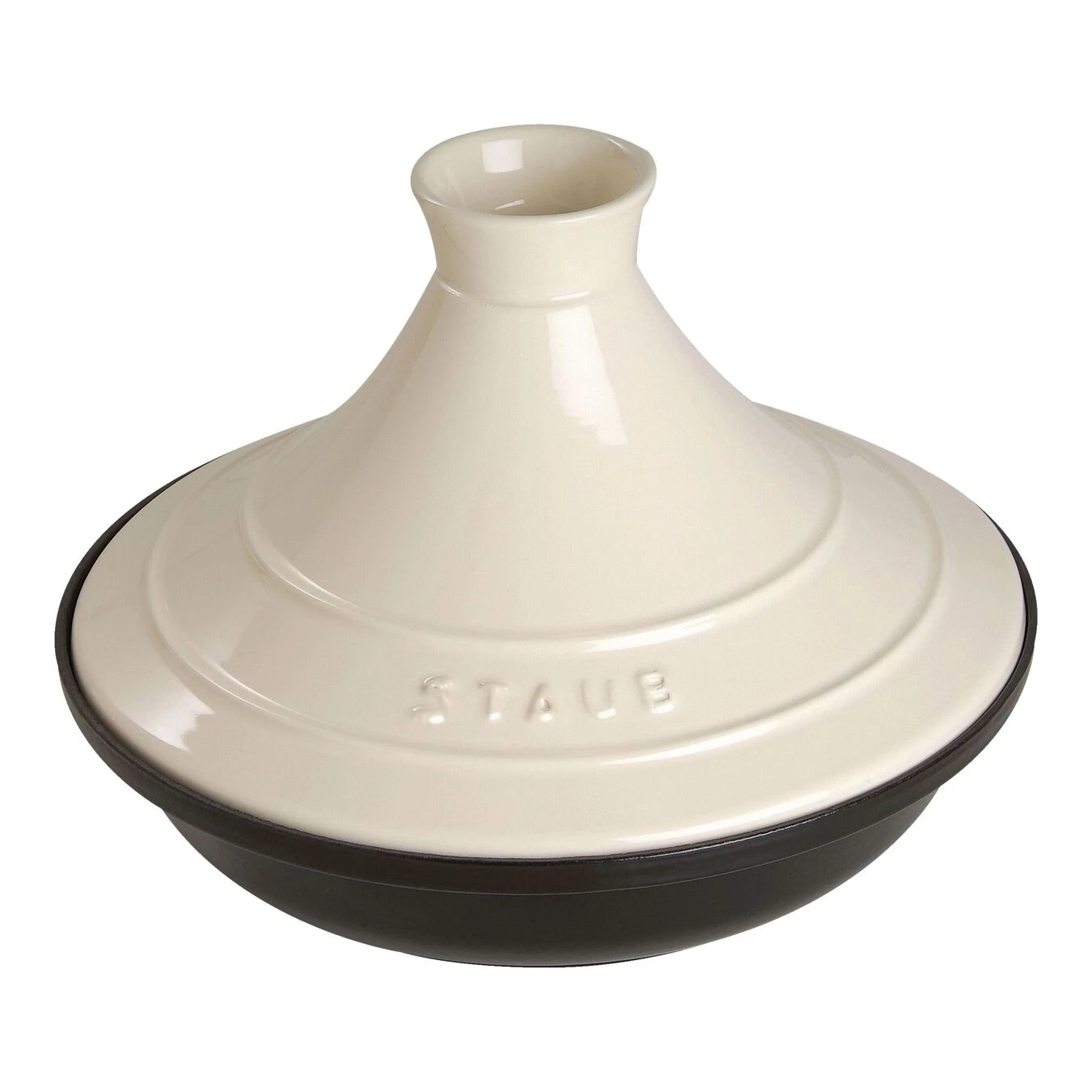 Staub Tajine 28 Cm, Gusseisen, Cream 1 Staub Tajine 28 Cm, Gusseisen, Cream