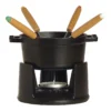 Staub Mini Fondue Set 10 Cm, Schwarz
