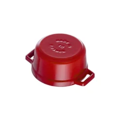 Staub Mini Cocotte 10 Cm, Rund, Kirsch-Rot, Gusseisen -Staub 40509 799 0 4