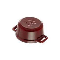 Staub Mini Cocotte 10 Cm, Rund, Grenadine-Rot, Gusseisen -Staub 40509 805 0 4