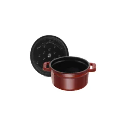 Staub Mini Cocotte 10 Cm, Rund, Grenadine-Rot, Gusseisen -Staub 40509 805 0 5