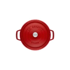 Staub Cocotte 22 Cm, Rund, Kirsch-Rot, Gusseisen 8 Staub Cocotte 22 Cm, Rund, Kirsch-Rot, Gusseisen -Staub 40509 814 0 2 2