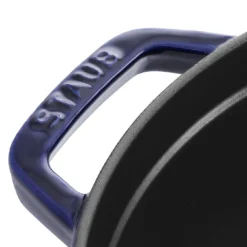 Staub Cocotte 26 Cm, Rund, Dunkelblau, Gusseisen -Staub 40510 283 0 6