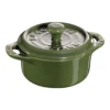 Staub Mini Cocotte 10 Cm, Rund, Basilikum-Grün, Keramik