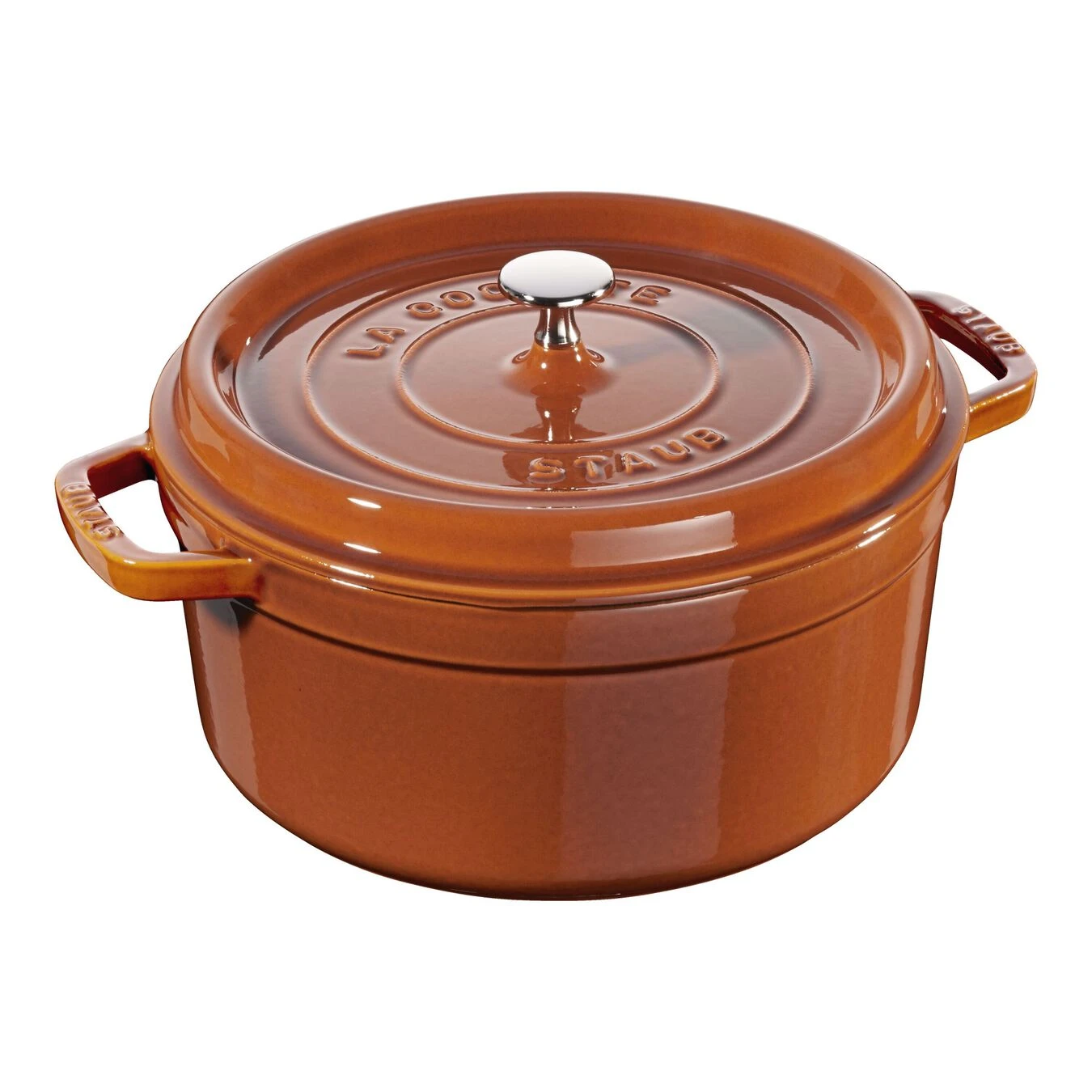 Staub Cocotte 26 Cm, Rund, Zimt, Gusseisen 1 Staub Cocotte 26 Cm, Rund, Zimt, Gusseisen