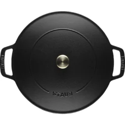 Staub Bräter Mit Chistera Drop-Structure 24 Cm, Gusseisen -Staub 40511 473 0 5