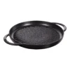 Staub Pure Grill 30 Cm, Rund, Schwarz, Gusseisen