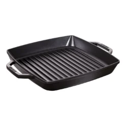 Staub Grillpfanne 28 X 28 Cm, Gusseisen, Schwarz