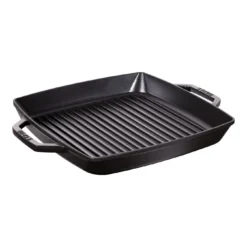 Staub Grillpfanne 33 X 33 Cm, Gusseisen, Schwarz