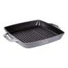 Staub Grillpfanne 33 X 33 Cm, Gusseisen, Graphit-Grau