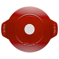 Staub Reis-Cocotte 16 Cm, Rund, Kirsch-Rot, Gusseisen -Staub 40511 828 0 2
