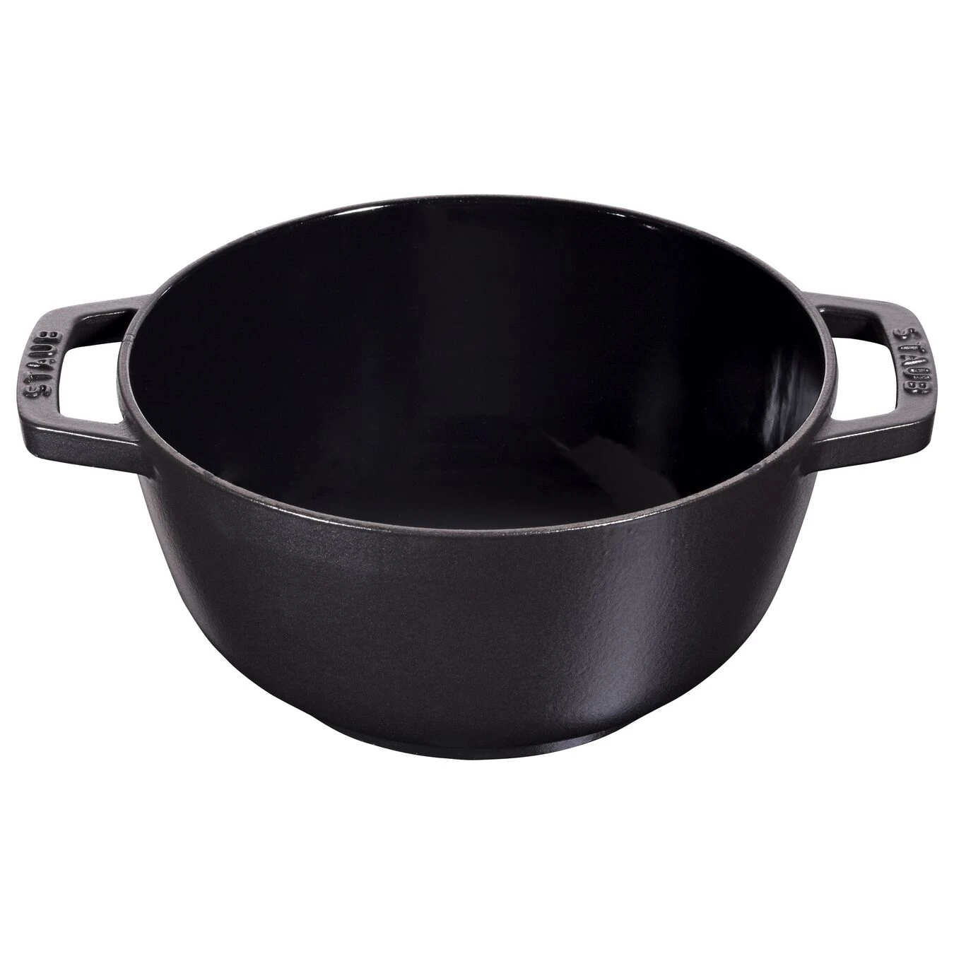 Staub Fondue Set 18 Cm, Schwarz 2 Staub Fondue Set 18 Cm, Schwarz – Bild 2
