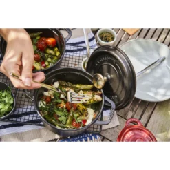 Staub Cocotte 16 Cm, Rund, Schwarz, Gusseisen -Staub 424422438