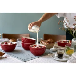 Staub Schüssel 14 Cm, Keramik, Kirsch-Rot -Staub 424423090