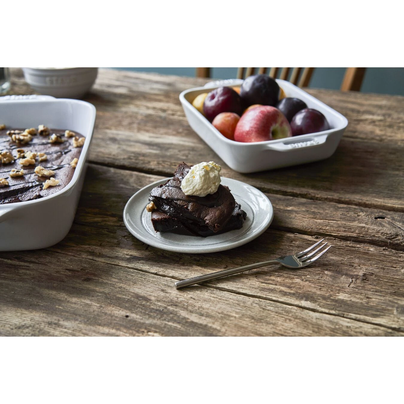 Staub Teller Flach 15 Cm, Keramik, Weisser Trüffel 4 Staub Teller Flach 15 Cm, Keramik, Weisser Trüffel – Bild 4