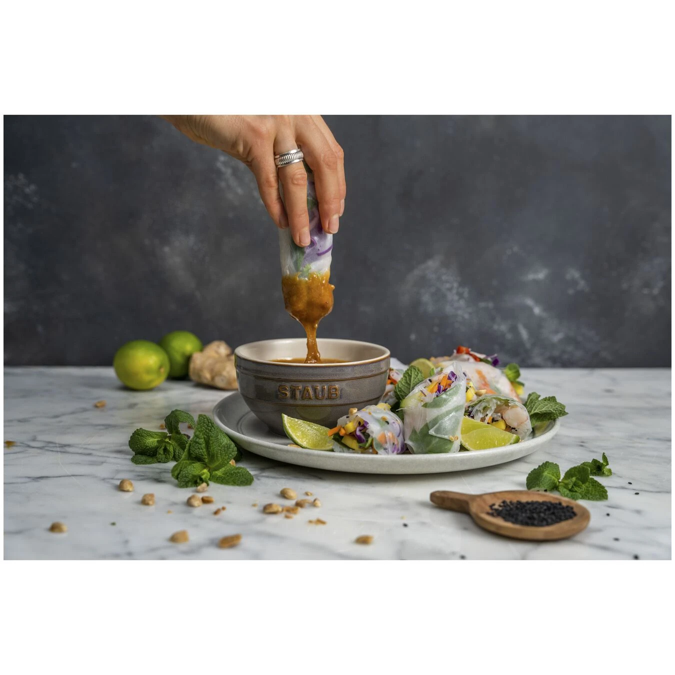 Staub Schüssel 12 Cm, Keramik, Antik-Grau 3 Staub Schüssel 12 Cm, Keramik, Antik-Grau - Image 3