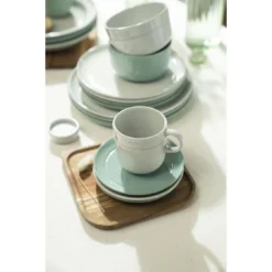 Staub Teller Flach 15 Cm, Keramik, Salbeigrün 9 Staub Teller Flach 15 Cm, Keramik, Salbeigrün -Staub 750044303