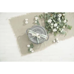 Staub Cocotte 22 Cm, Rund, Graphit-Grau, Gusseisen -Staub 750047380