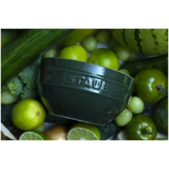 Staub Schüssel 12 Cm, Keramik, Basilikum-Grün -Staub 750050757
