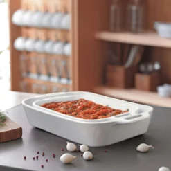 Staub Auflaufform 34 X 24 Cm, Weiss -Staub staub auflaufform 20 x 16 cm weiss 1 2