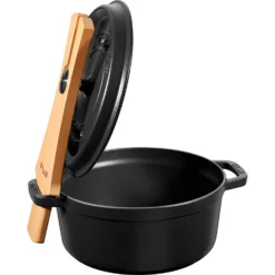 Staub Buffé Halter Für Deckel 24 Cm Holz -Staub staub buffe hallare till lock i tra 24 cm 2