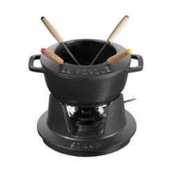 Staub Fondue Set 1,1L, Black